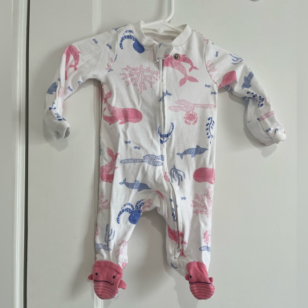 Carters double zipper sleeper